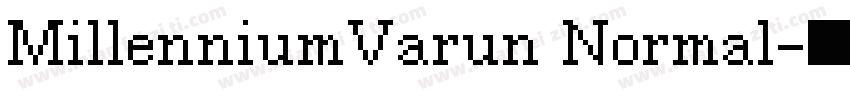 MillenniumVarun Normal字体转换
